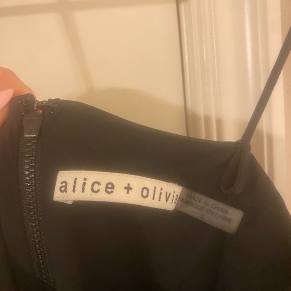 Alice and Olivia Harmony Mini Slip Dress - Picture 2 of 3